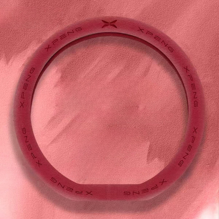 Suede Steering Wheel Cover for XPENG Type D