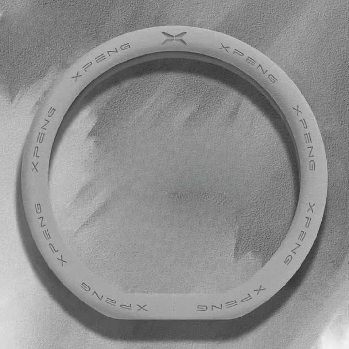 Suede Steering Wheel Cover for XPENG Type D