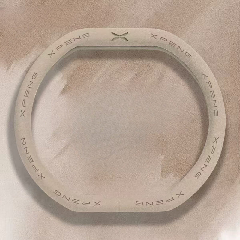 Suede Steering Wheel Cover for XPENG Double-D Type