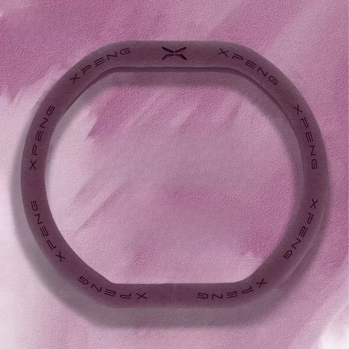 Suede Steering Wheel Cover for XPENG Double-D Type