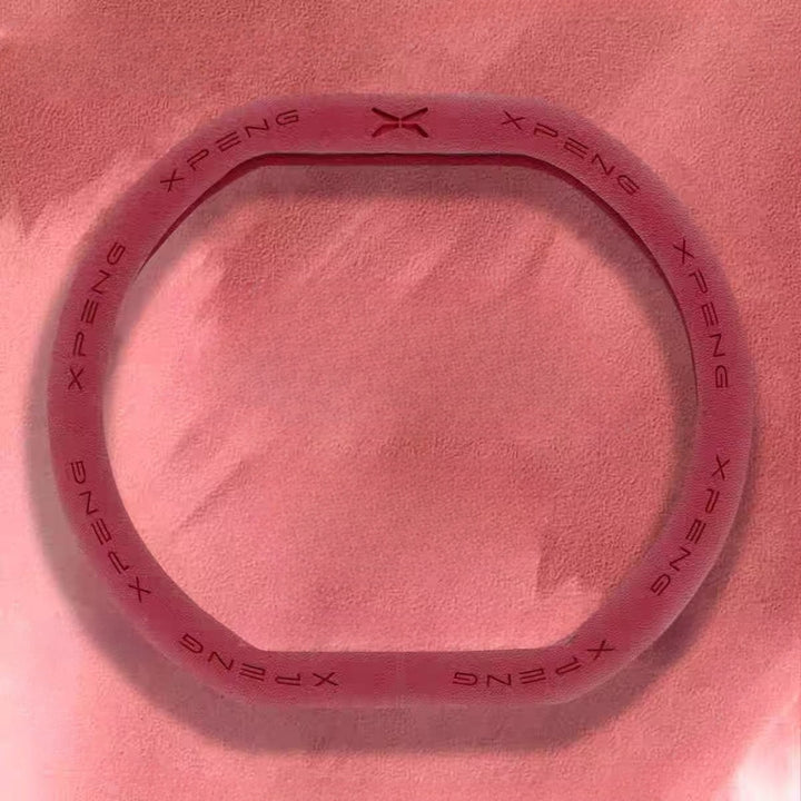 Suede Steering Wheel Cover for XPENG Double-D Type