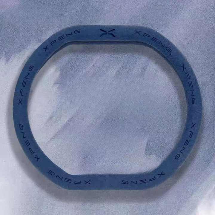 Suede Steering Wheel Cover for XPENG Double-D Type