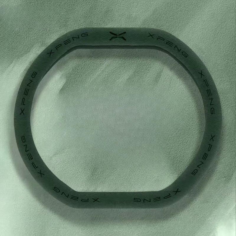 Suede Steering Wheel Cover for XPENG Double-D Type