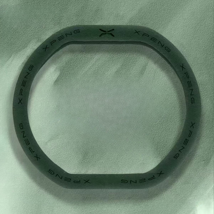 Suede Steering Wheel Cover for XPENG Double-D Type