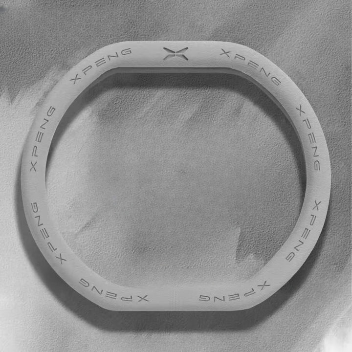 Suede Steering Wheel Cover for XPENGDouble-D Type 