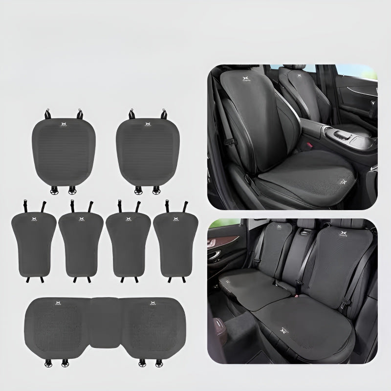 Seat Cushion for XPENG Seven-Piece Set for Front and Rear Seats Prestigious Black