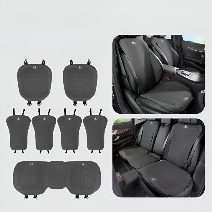 Seat Cushion for XPENG Seven-Piece Set for Front and Rear Seats Prestigious Black