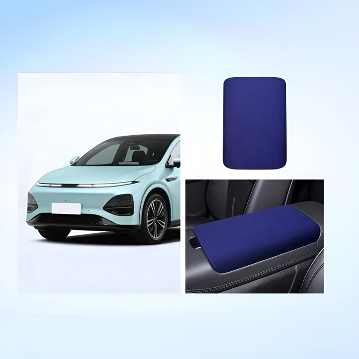 Armrest Box Cover for XPENG G6 Royal Blue