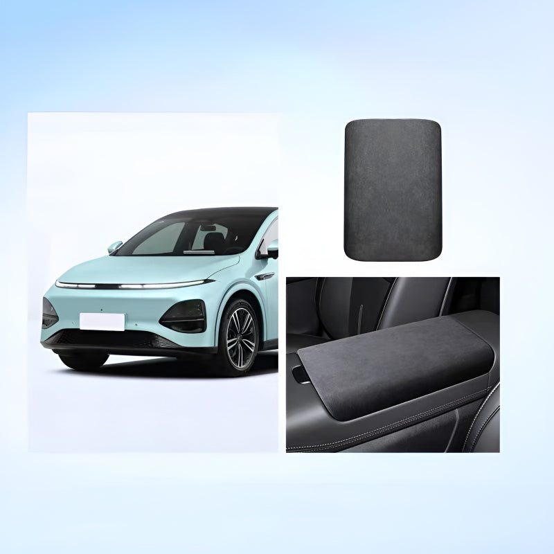 Armrest Box Cover for XPENG G6 Charcoal Black