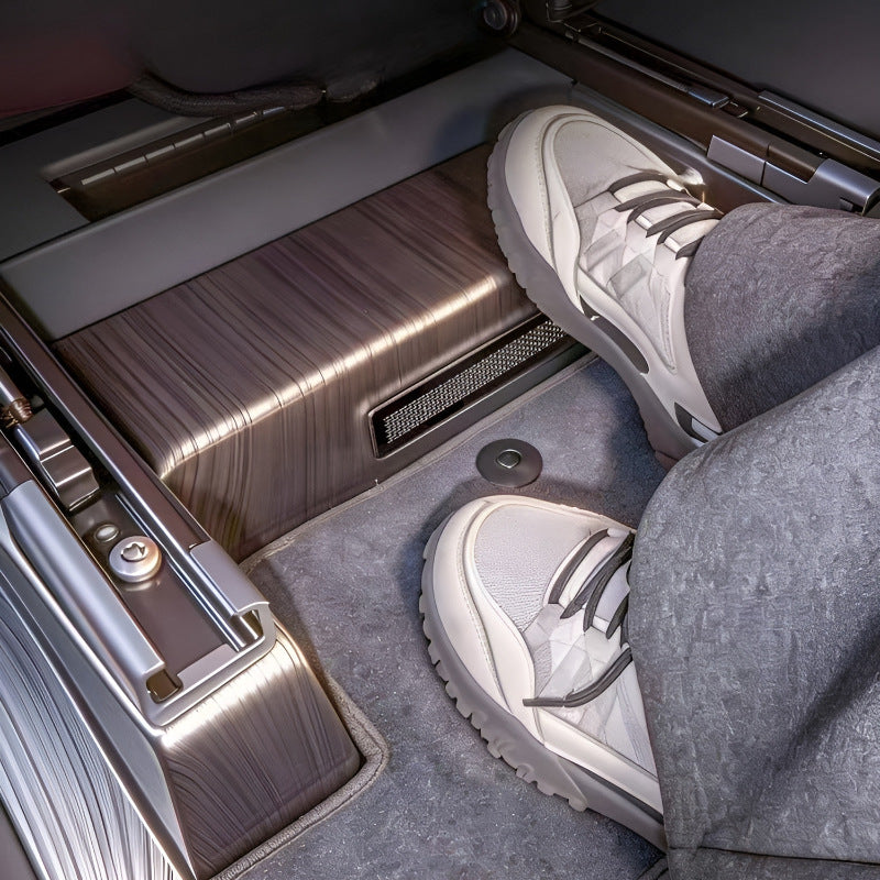 Under Seat Air Vent Protection Mat  ( 2pcs) for XPENG X9 Kick-resistant and stain-resistant