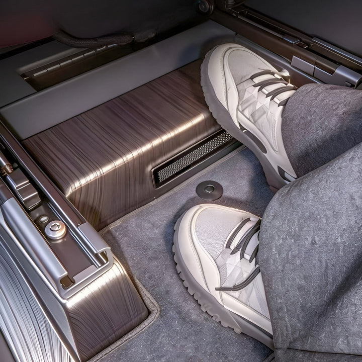 Under Seat Air Vent Protection Mat  ( 2pcs) for XPENG X9 Kick-resistant and stain-resistant