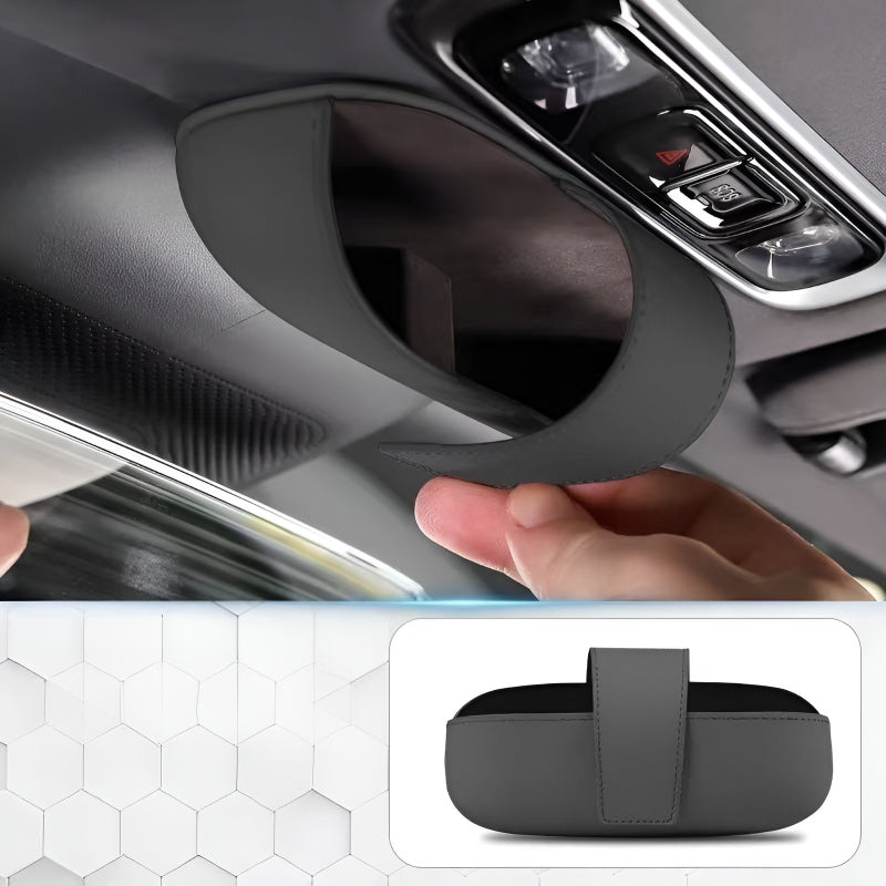 Car Glasses Case for XPENG L03 Gray Dignity