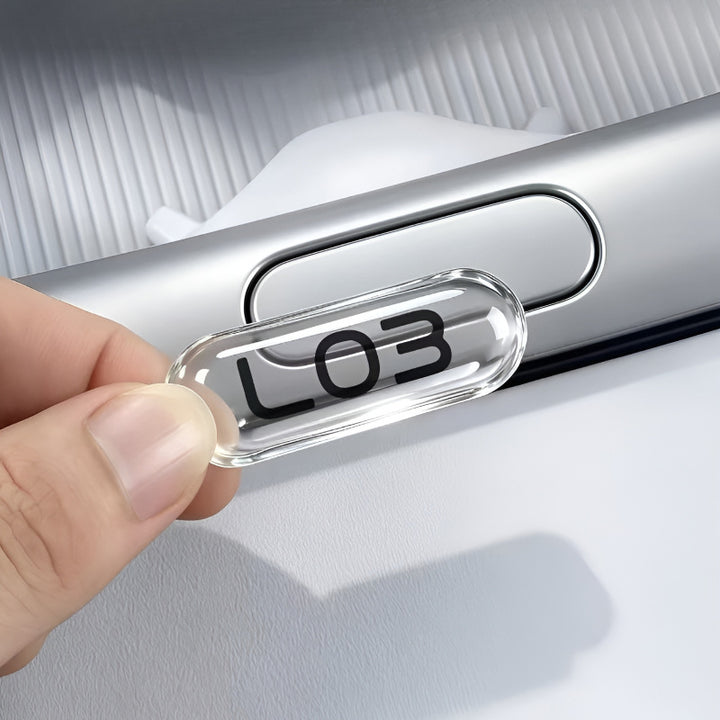XPENG L03 Armrest Compartment Button Decals
