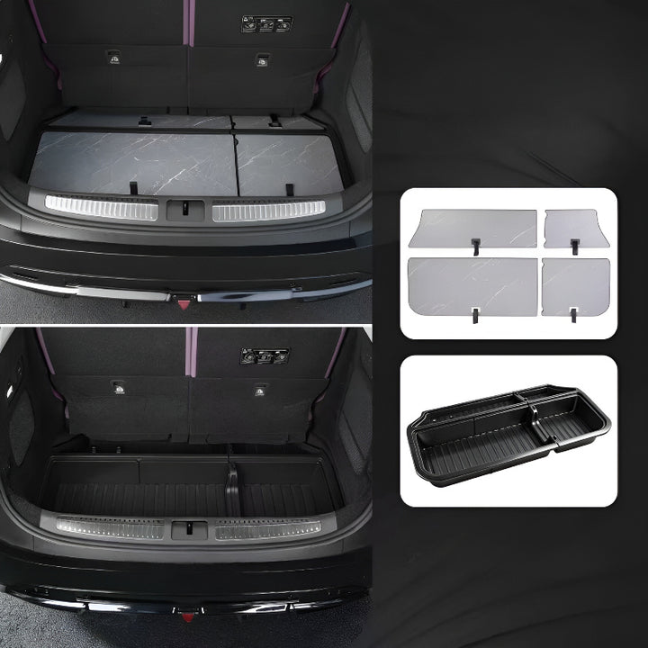 XPENG GX Lower Trunk Organizer No Table Legs