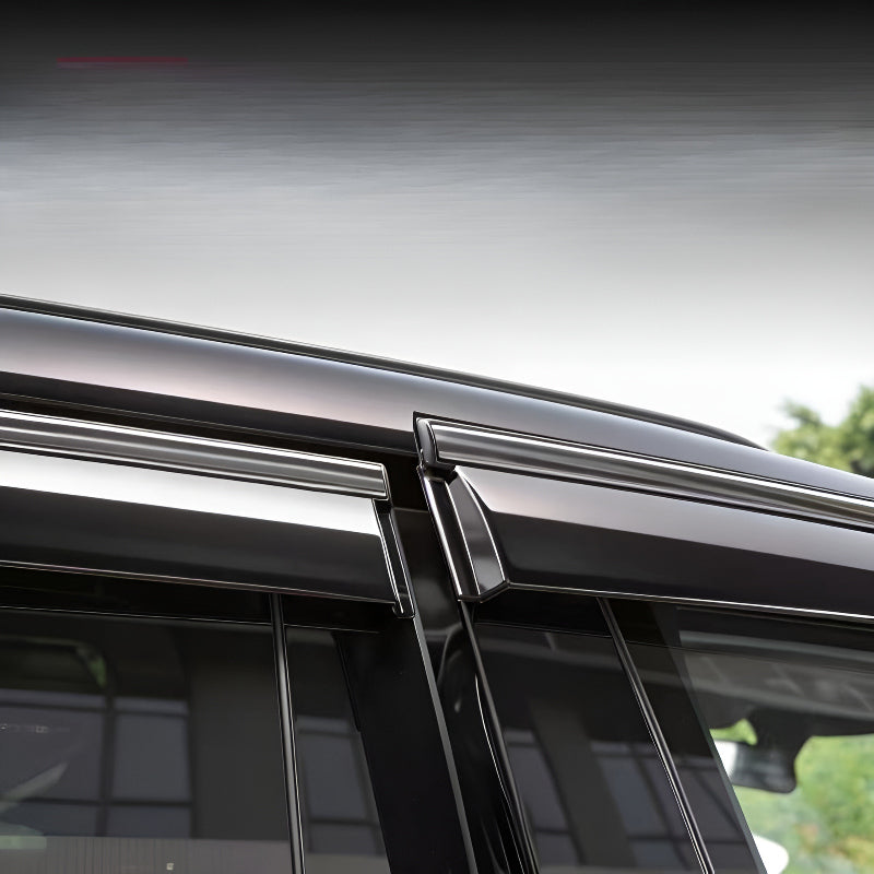 Window Visors for XPENG GX Does not Interfere with Opening or Closing the Car Doors