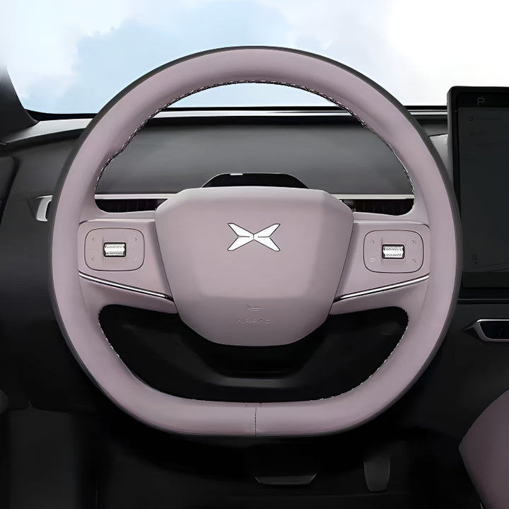 XPENG MONA M03（25-26） Steering Wheel Cover Dawn Purple + Black