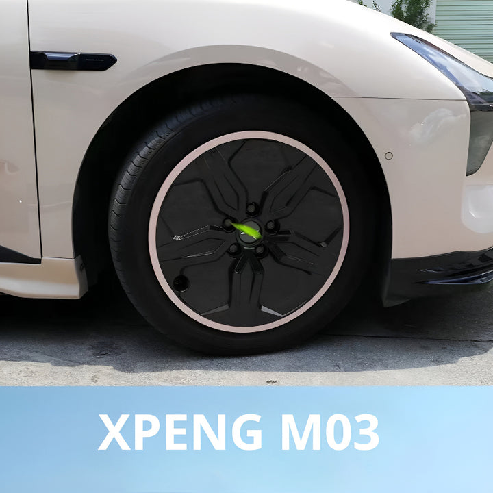XPENG M03 Full Wrap Hubcaps Xinghan Beige