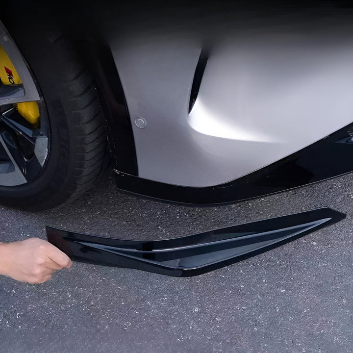 XPENG G7 Front Bumper Corner Guard Glossy Black