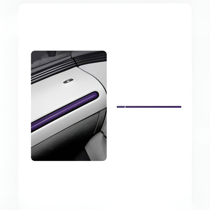 XPENG L03 Dashboard Ambient Lighting Decal Purple