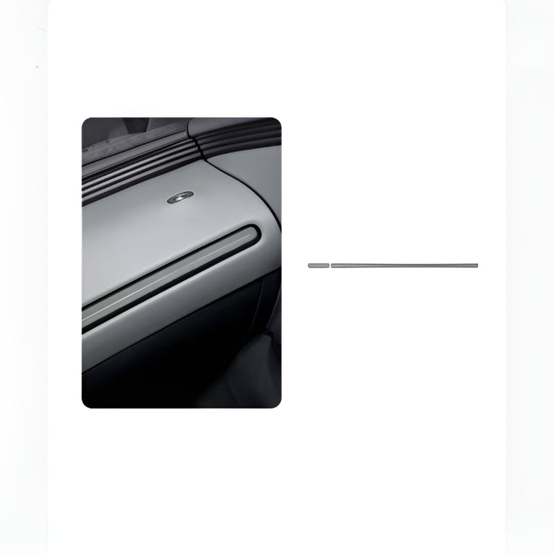 XPENG L03 Dashboard Ambient Lighting Decal Silver-gray