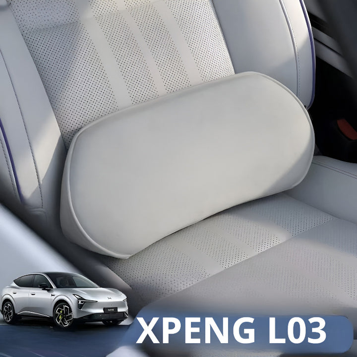 Suede Neck Pillow for XPENG L03 | Lumbar Support & Fatigue Relief