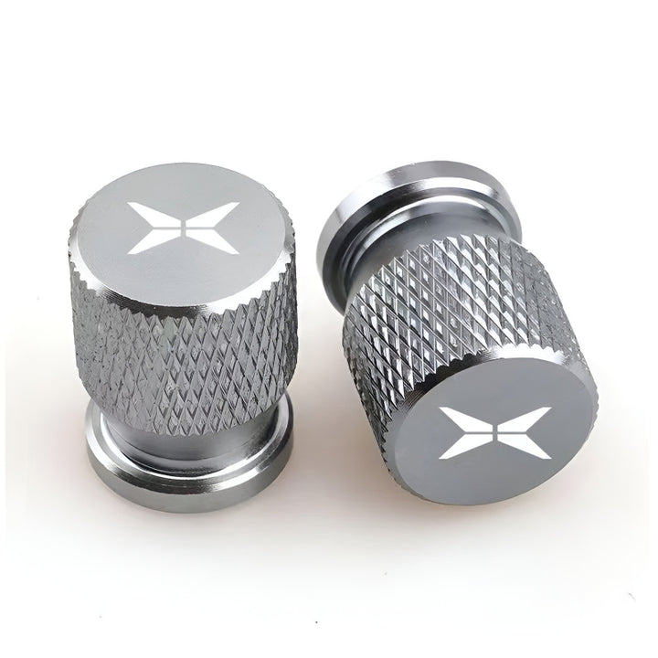 XPENG Tire Valve Cap (4pcs）Titanium Color