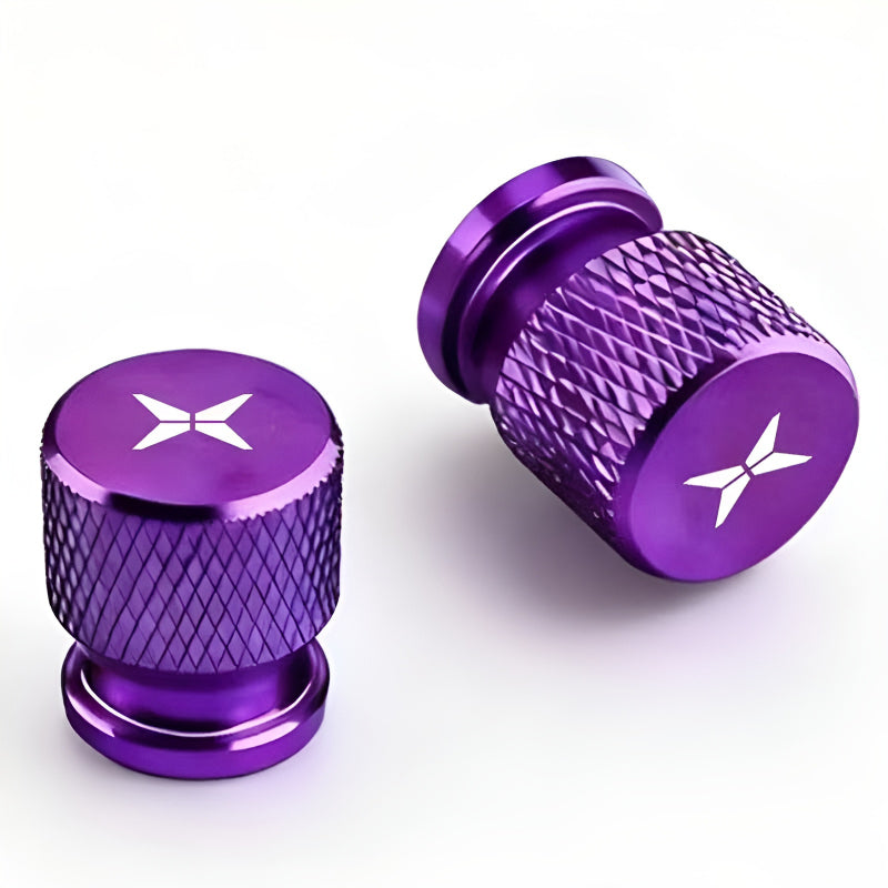 XPENG Tire Valve Cap (4pcs）Purple