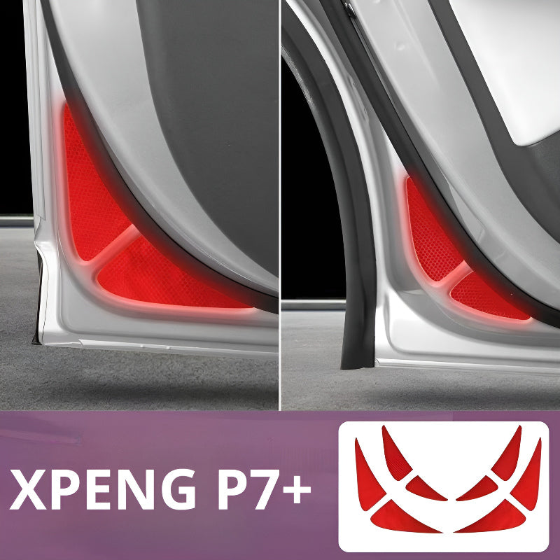  XPENG P7+ Door Reflective Stickers Red