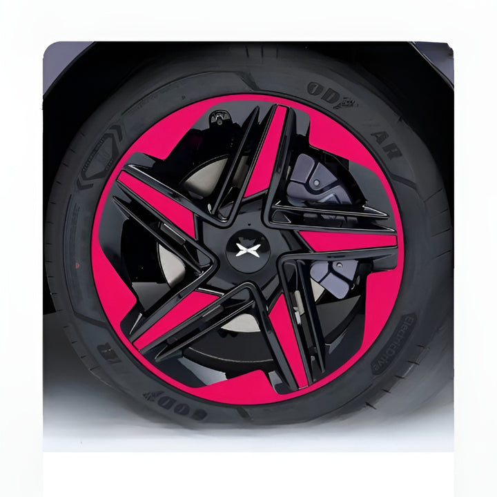 XPENG L03 20-inch Hubcap Blackout Sticker Set