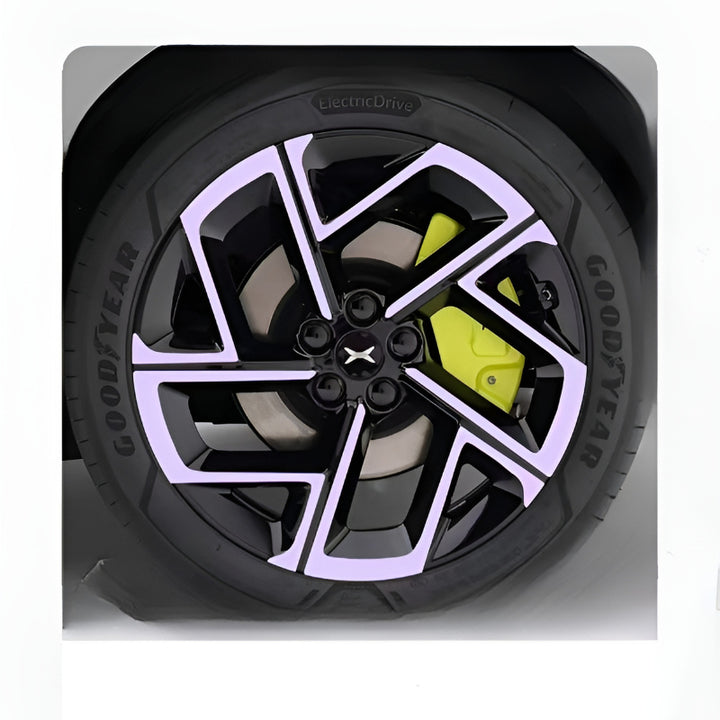 XPENG L03 20-inch Hubcap Blackout Sticker Set Crystal Lavender Purple