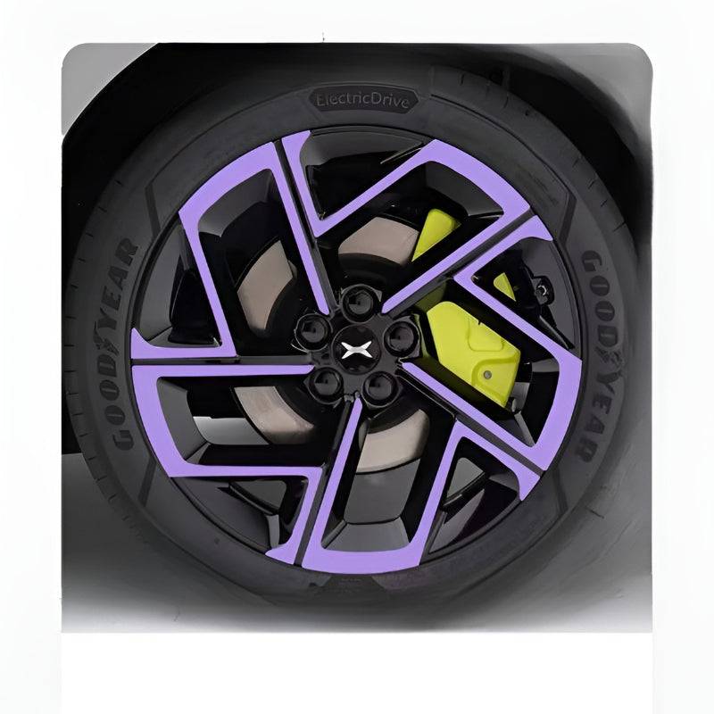 XPENG L03 20-inch Hubcap Blackout Sticker Set Crystal Lavender Purple