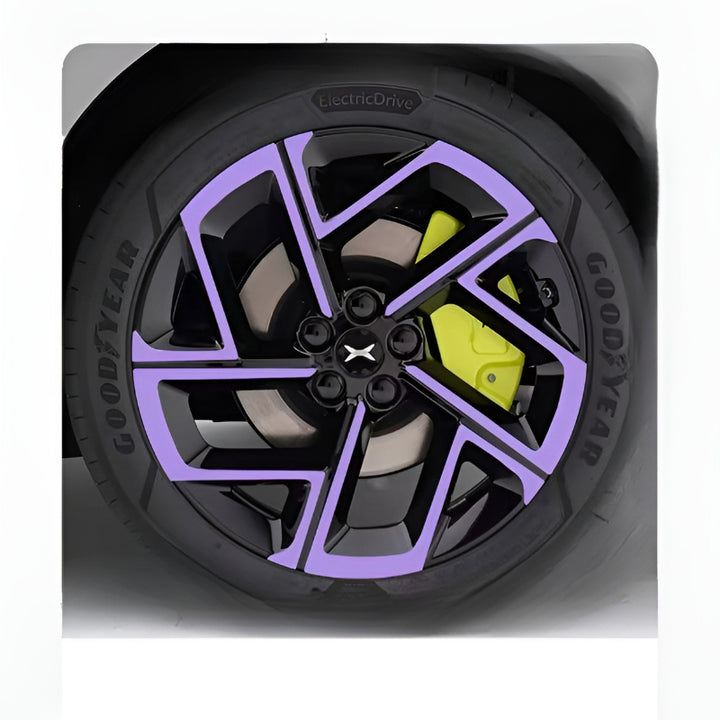 XPENG L03 20-inch Hubcap Blackout Sticker Set Crystal Lavender Purple