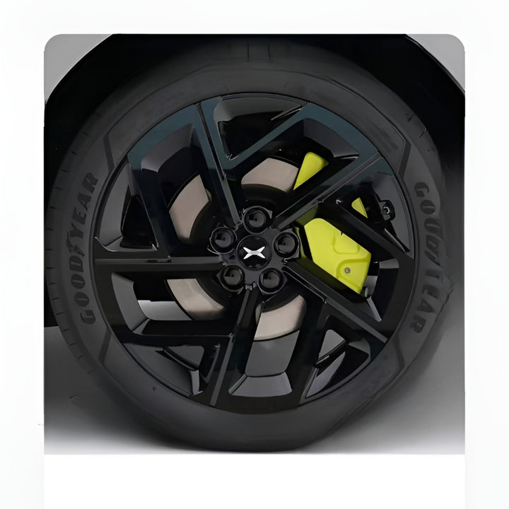 XPENG L03 20-inch Hubcap Blackout Sticker Set Glossy Black 1