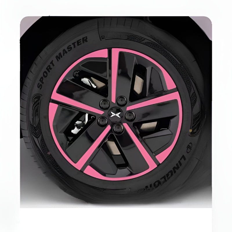 XPENG L03 18-inch Hubcap Blackout Sticker Set
