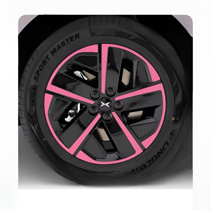 XPENG L03 18-inch Hubcap Blackout Sticker Set