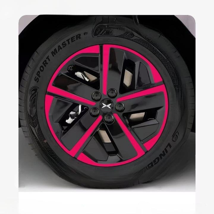 XPENG L03 18-inch Hubcap Blackout Sticker Set