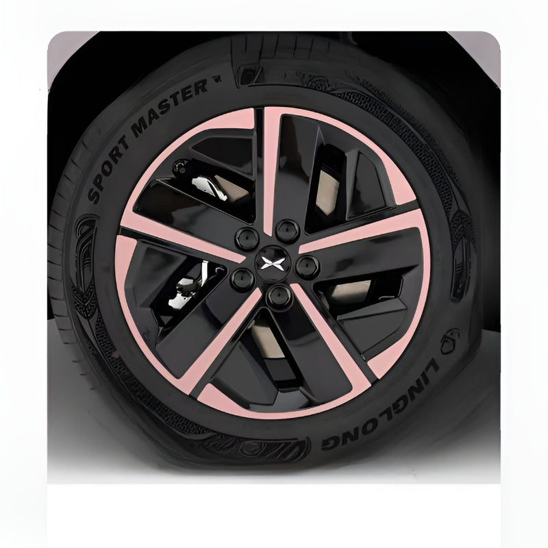 XPENG L03 18-inch Hubcap Blackout Sticker Set