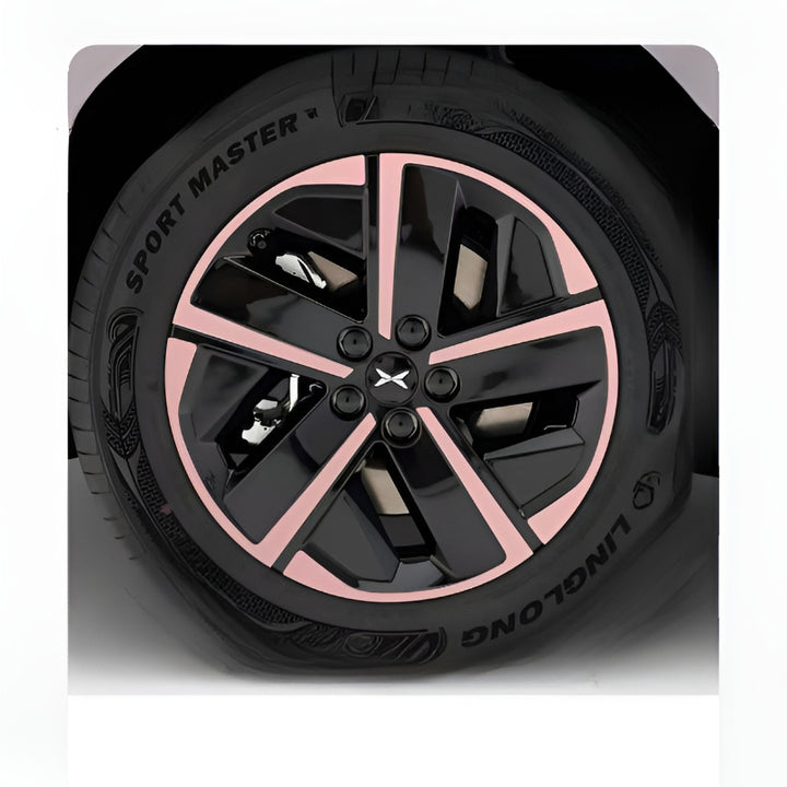 XPENG L03 18-inch Hubcap Blackout Sticker Set