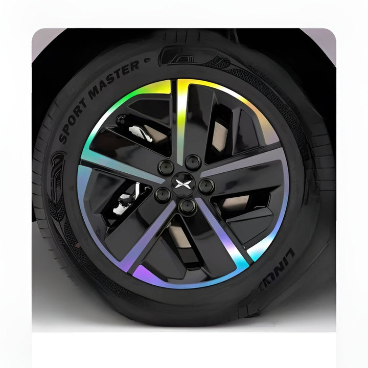 XPENG L03 18-inch Hubcap Blackout Sticker Set