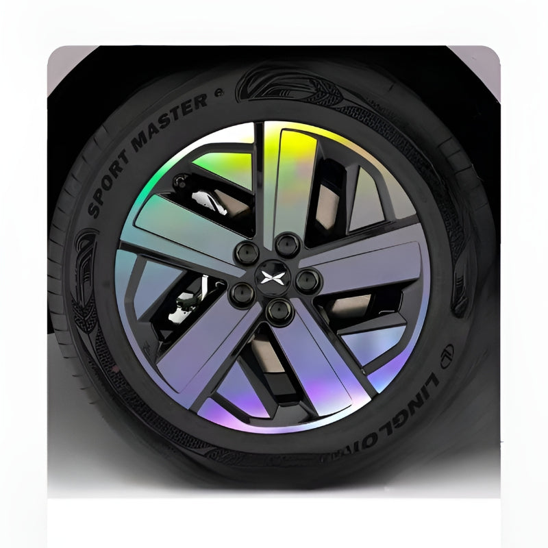 XPENG L03 18-inch Hubcap Blackout Sticker Set