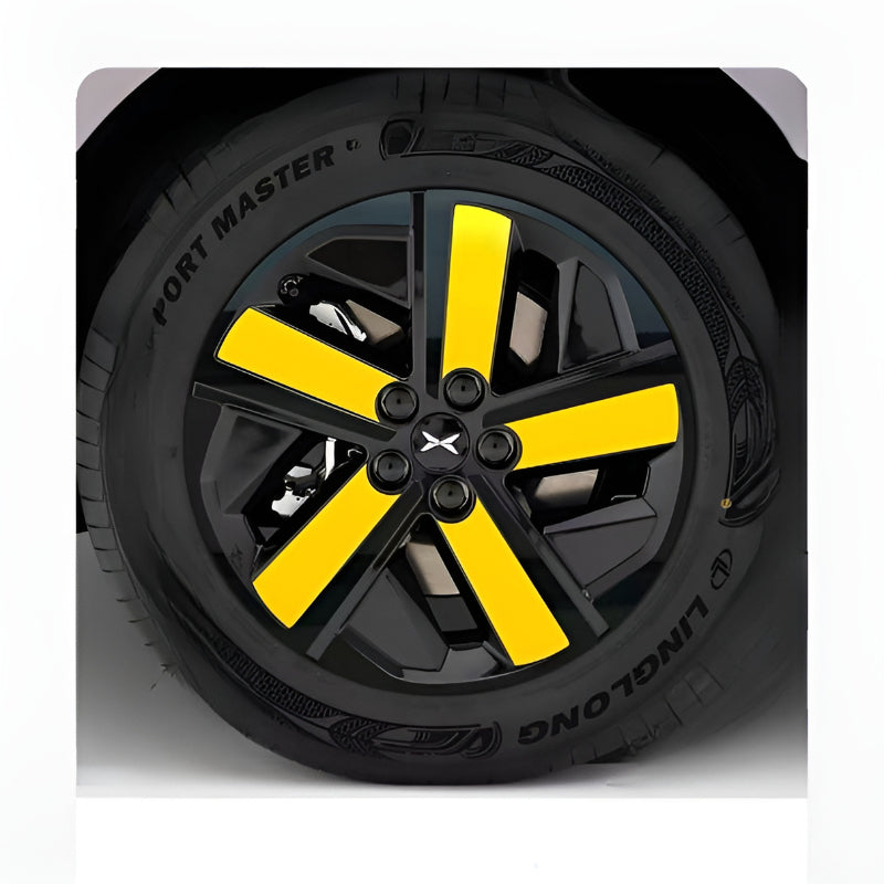 XPENG L03 18-inch Hubcap Blackout Sticker Set
