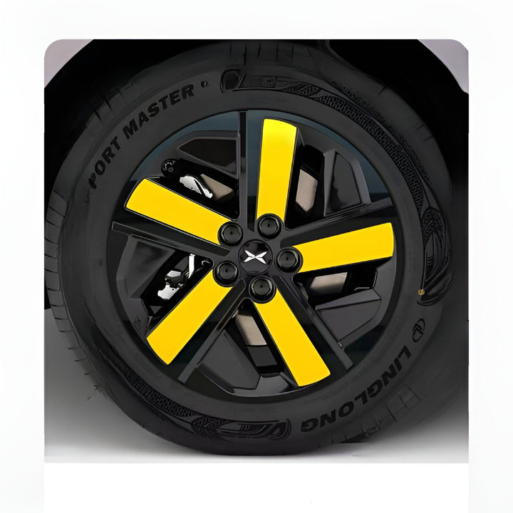 XPENG L03 18-inch Hubcap Blackout Sticker Set