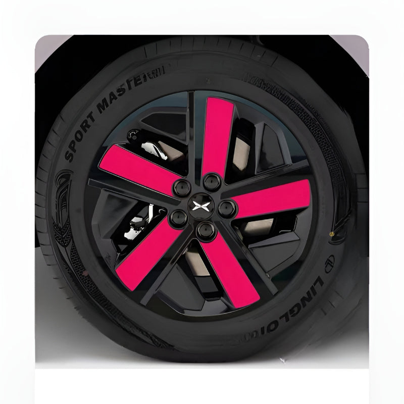 XPENG L03 18-inch Hubcap Blackout Sticker Set
