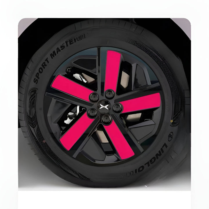 XPENG L03 18-inch Hubcap Blackout Sticker Set