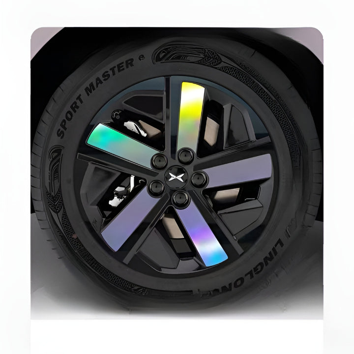 XPENG L03 18-inch Hubcap Blackout Sticker Set