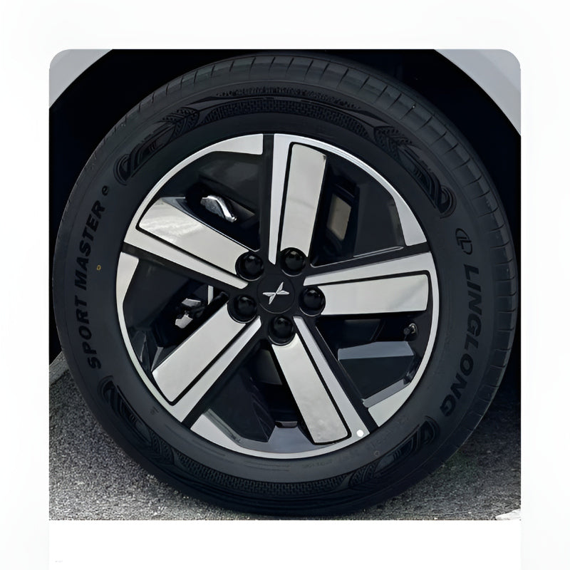 XPENG L03 18-inch Hubcap Blackout Sticker Set