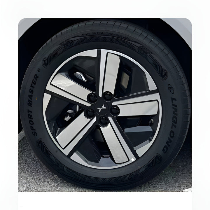 XPENG L03 18-inch Hubcap Blackout Sticker Set