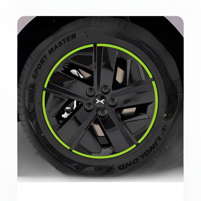 XPENG L03 18-inch Hubcap Blackout Sticker Set