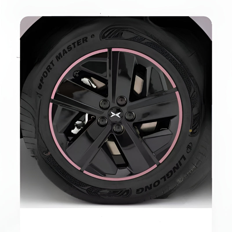 XPENG L03 18-inch Hubcap Blackout Sticker Set