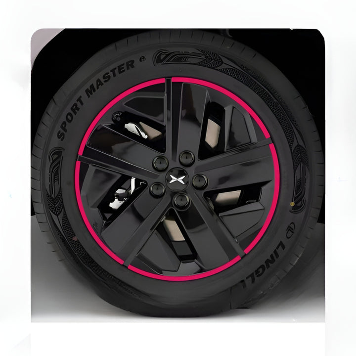 XPENG L03 18-inch Hubcap Blackout Sticker Set Beet Ring